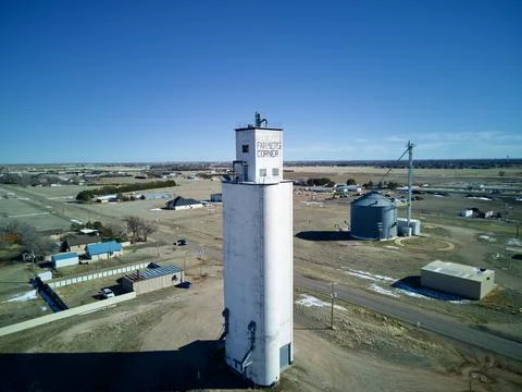 Grain elevator 1 Stock Photos