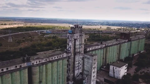 Grain Elevator Video stock 88503079