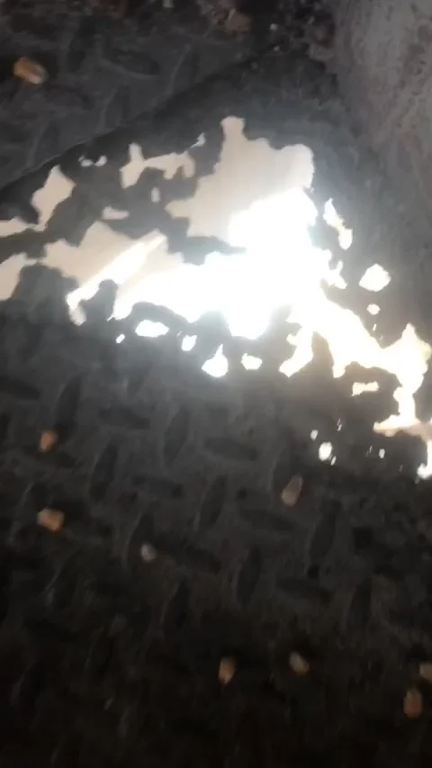 Grain Elevator Platform With an Unintended View, Ohio, USA - 01 Jan 1970 動画素材 205324073