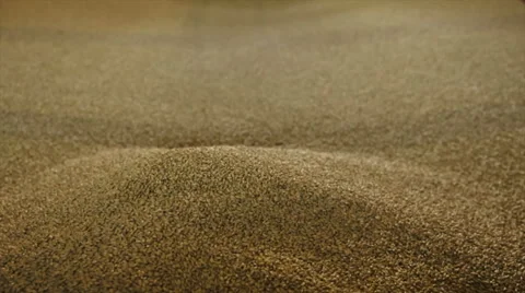 Grain falling down in slow motion 動画素材 40243199