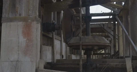 Grain Machine working Video stock 124660079