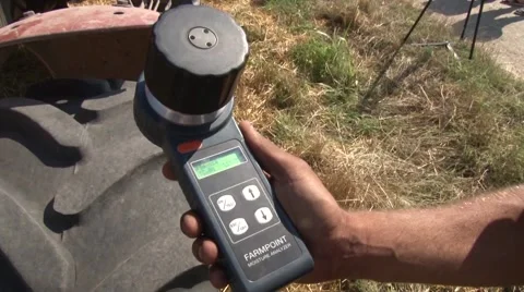 Grain moisture tester Vídeo Stock 54611821