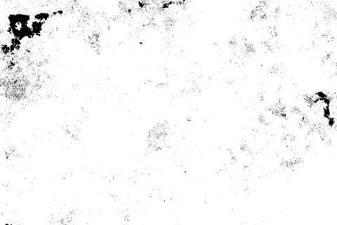 Grain monochrome pattern of the old worn surface design. Distress Overlay T.. Stock Illustration