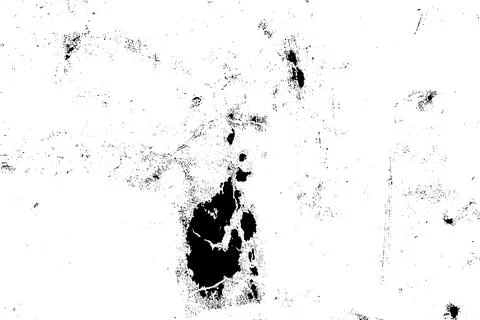 Grain monochrome pattern of the old worn surface design. Distress Overlay T.. Stock Illustration
