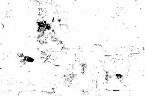 Grain monochrome pattern of the old worn surface design. Distress Overlay T.. Stock Illustration