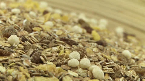 Grain muesli 2 Stock-Footage 23291995