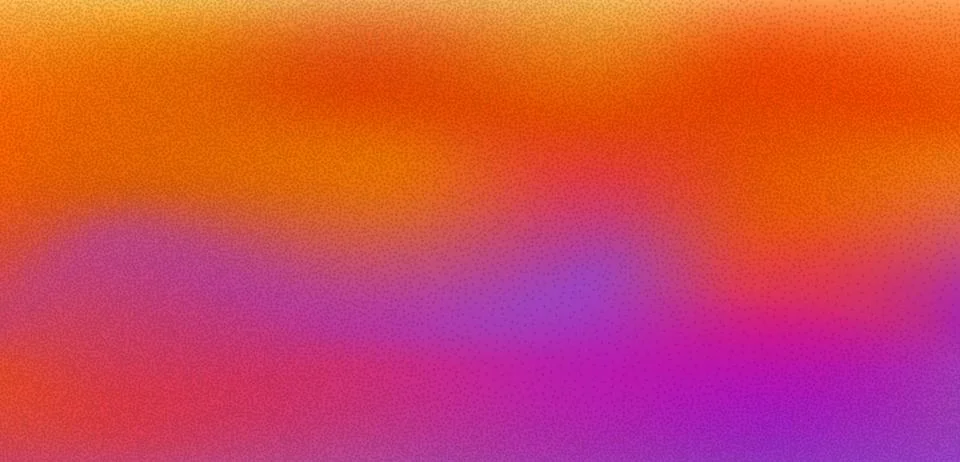 Grain noise gradient background blending sunset hues with vibrant colors, 스톡 일러스트