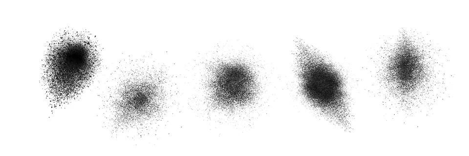 Grain noise gradient with dot spray effect vector Stock Illustration