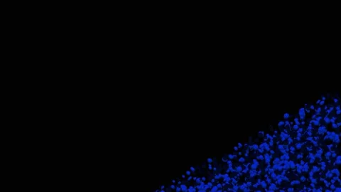 Grain Particle CG Particle Motion Graphics Video stock 200397552