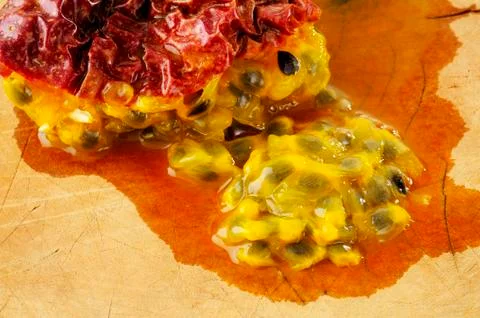 Grain passionfruit Stock Photos