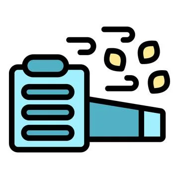 Grain pneumatic separator removing chaff from harvested crop イラスト素材