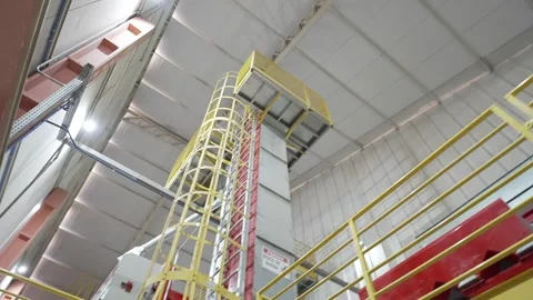 Grain processing factory processing soybeans Stock Footage 274581290