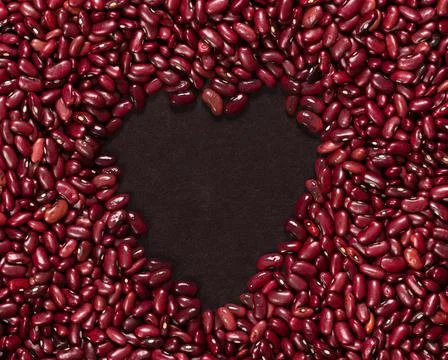 Grain of Red Bean Seeds Background and Texture Stock Photos