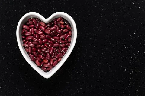 Grain of Red Bean Seeds Background and Texture Stock Photos