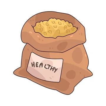 Grain Sack illustration Stock Illustration