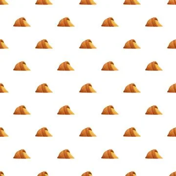 Grain sacks seamless pattern for food background Stock Illustration