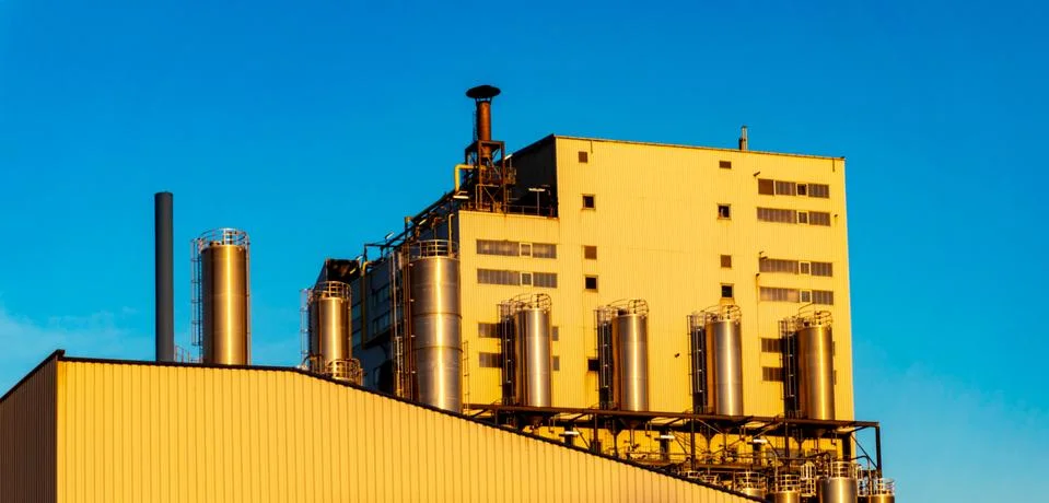 Grain storage Stock Photos