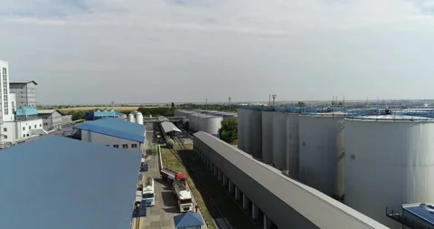 Grain terminal 1 Stock Footage 106615204