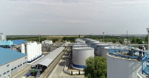 Grain terminal 3 Stock Footage 106615625