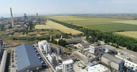 Grain terminal 6 Stock Footage 106616294