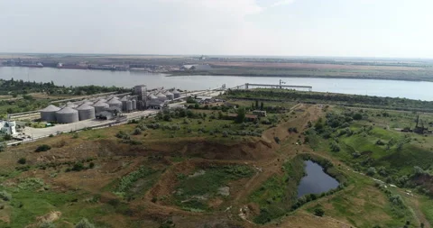 Grain terminal 7 Stock Footage 106616348