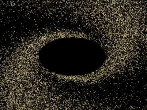 Grain texture, vector abstract illustration Illustrazione stock