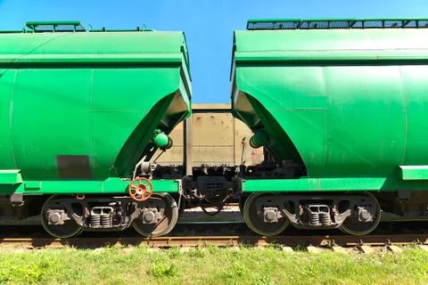 Grain transportation Stock Photos