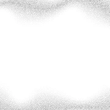 Grain wave texture background. Black noise dots wavy shape. Curve noise dotwork Stock Illustration