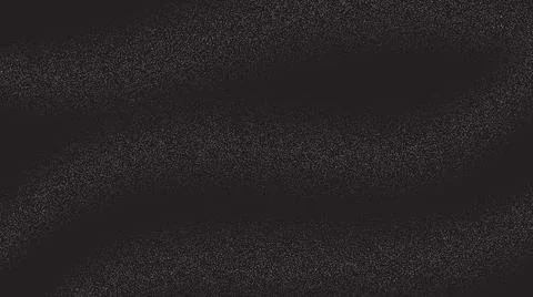 Grain waves background. Stipple curve lines. Abstract wavy noise dotted shapes Stock Illustration