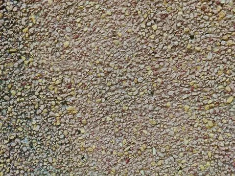 Grained background of multicoloured elements of wallpaper Foto stock