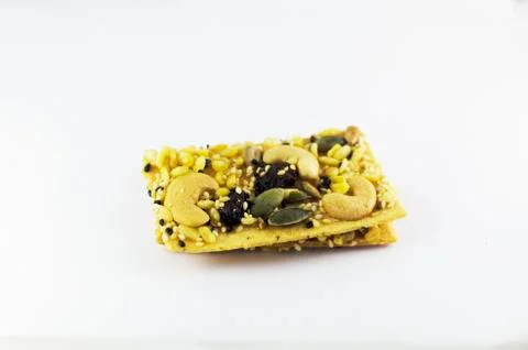 Grains bread isolated background Stock Photos