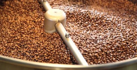 Grains of coffee Stock Photos