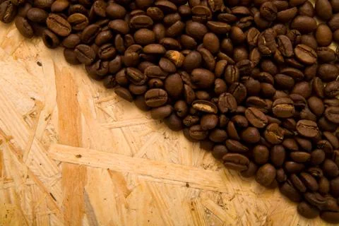 Grains of coffee Stock Photos