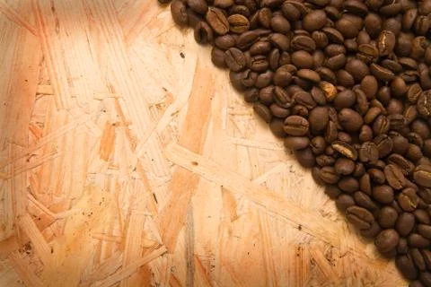 Grains of coffee Stock Photos