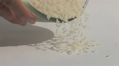 Grains of rice Stock Footage 11705745