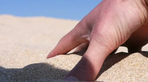Grains of sand Stock Footage