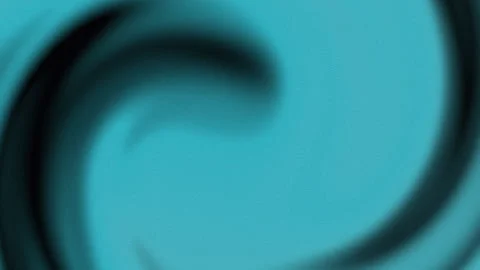 Grainy abstract swirl wave gradient teal blue black loop background 4k Video stock 328018394