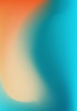 Grainy abstract texture for background or element decoration. Turquoise orang Stock Illustration