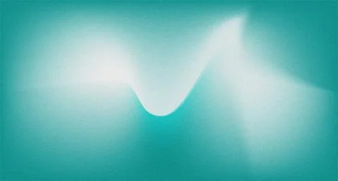 Grainy Abstract Turquoise Gradient Background Soft Wave Texture 스톡 일러스트