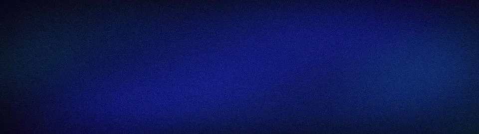 Grainy blue gradient background texture with black dark blur wide abstract .. Stock Photos