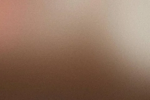 Grainy brown gradient background is fading to white light The brown gradie... Foto stock