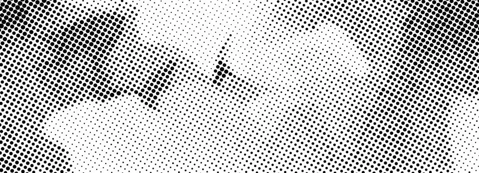Grainy dotted distorted halftone texture. Messy pixel grain bitmap background Stock Illustration