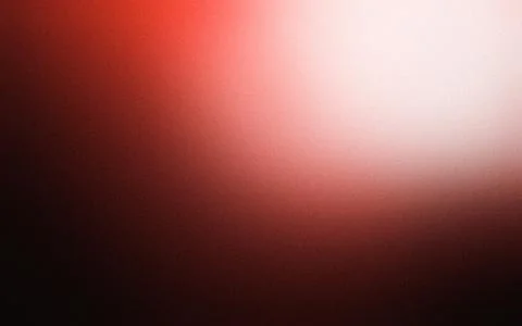 Grainy gradient background, red white black abstract noise texture, dark ba.. Stockillustratie