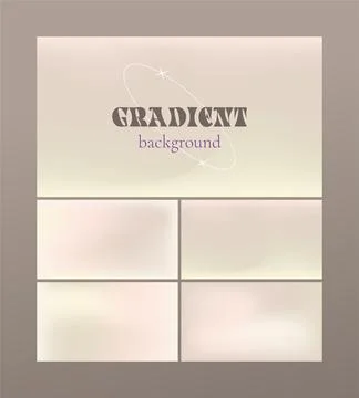 Grainy gradient background set. Skin tone colors. Stock Illustration