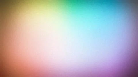 A grainy gradient blending soft pastel tones of green, blue, purple, and pe.. Stock Illustration