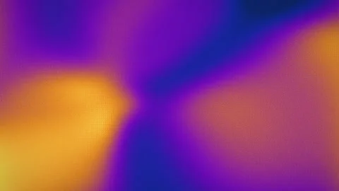 Grainy Gradient Halftone Background Loop in Sunset Orange and Violet Stock Footage 347238377
