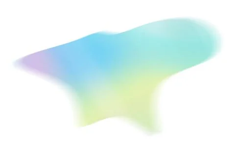 Grainy gradient shape. Abstract trendy Neon textured pastel blue and green noise Stock Illustration