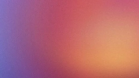 Grainy noise gradient background seamlessly transitions from orange to pink and Stock Illustration