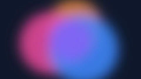 Grainy Noise-Texture Aura Gradient Blobs drifting slowly in warm peach, 4K Loop 스톡 동영상 346126315