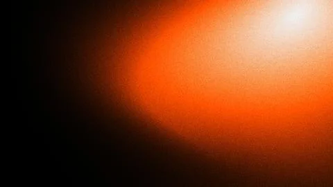 Grainy Orange and Black Light Leak Background Stock Illustration